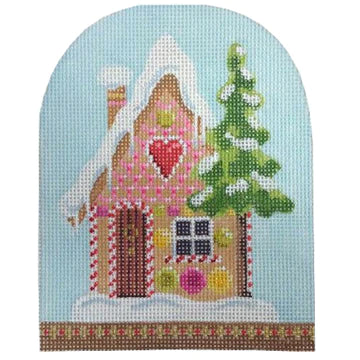 KB 401 - Christmas Snow Dome - Gingerbread House