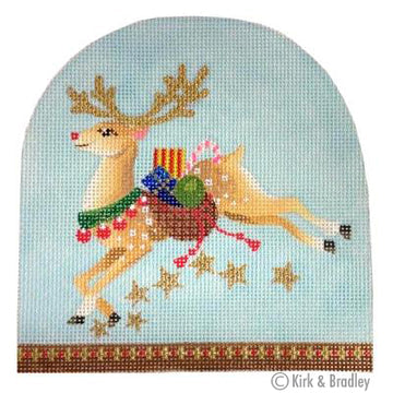 KB 403 - Christmas Snow Dome - Prancer