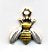 1346 - Small Bee Charm