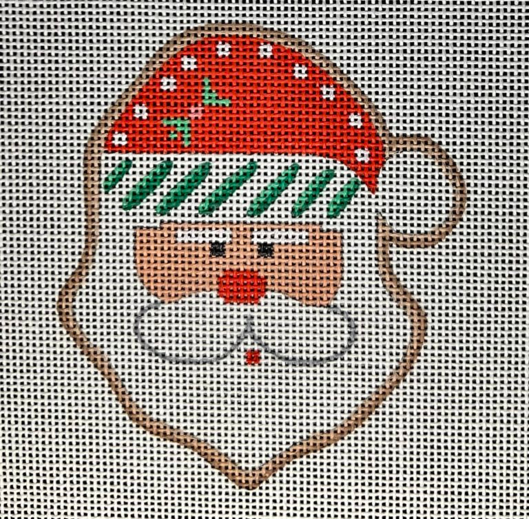 CH-1077 - Christmas Cookie - Santa