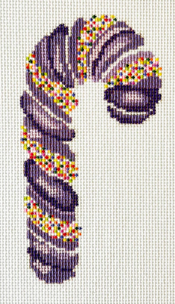 23-285 - Sprinkle Candy Cane - Purple