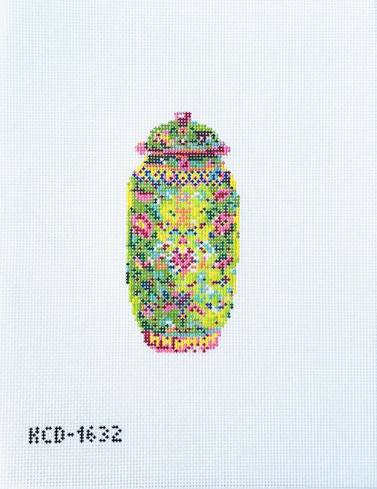KCD1632 - Haute Chinoiserie Green Canvas