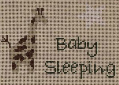 DHG203-E - Giraffe, Baby Sleeping