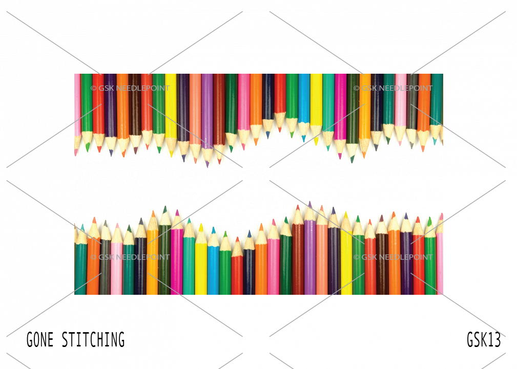 GSK13 - Colored Pencils Sign