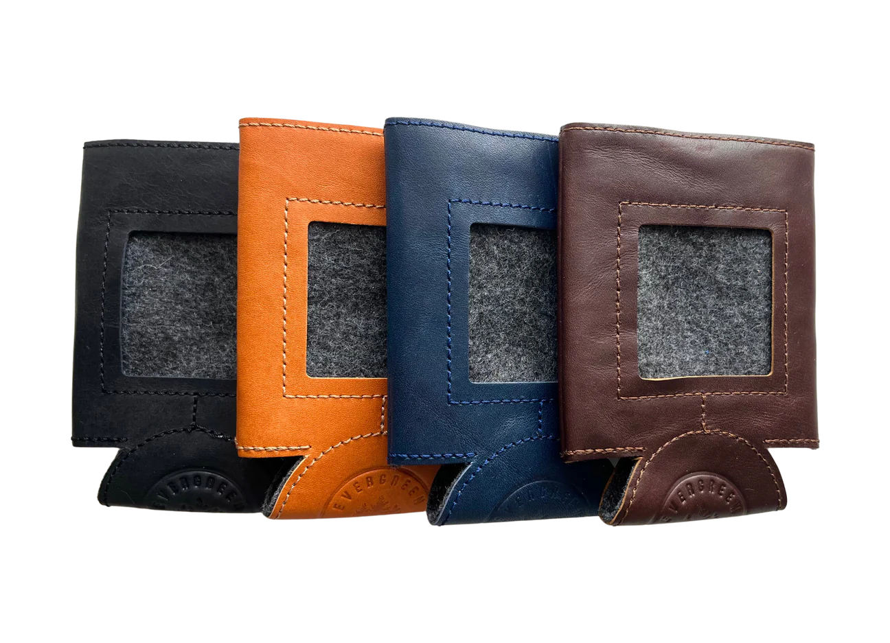 Self-Finishing Leather Can Cozy - Standard Can