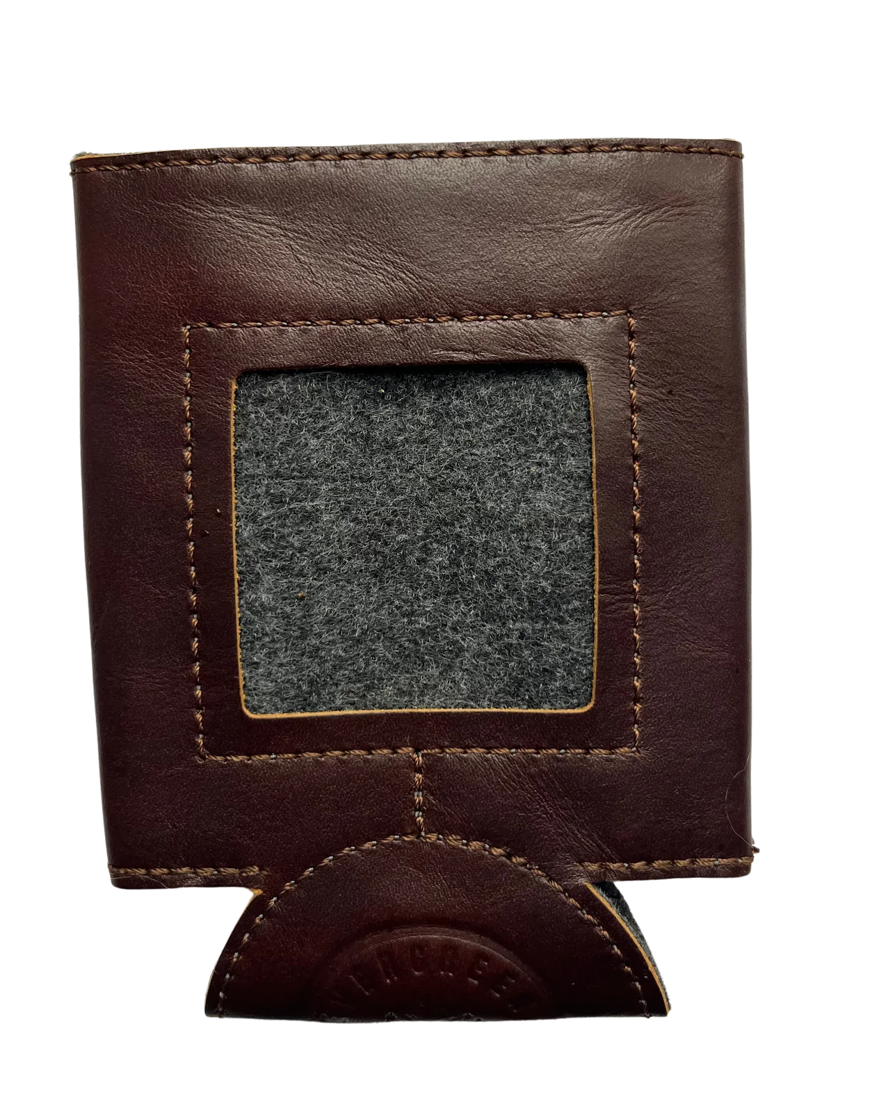 Self-Finishing Leather Can Cozy - Standard Can