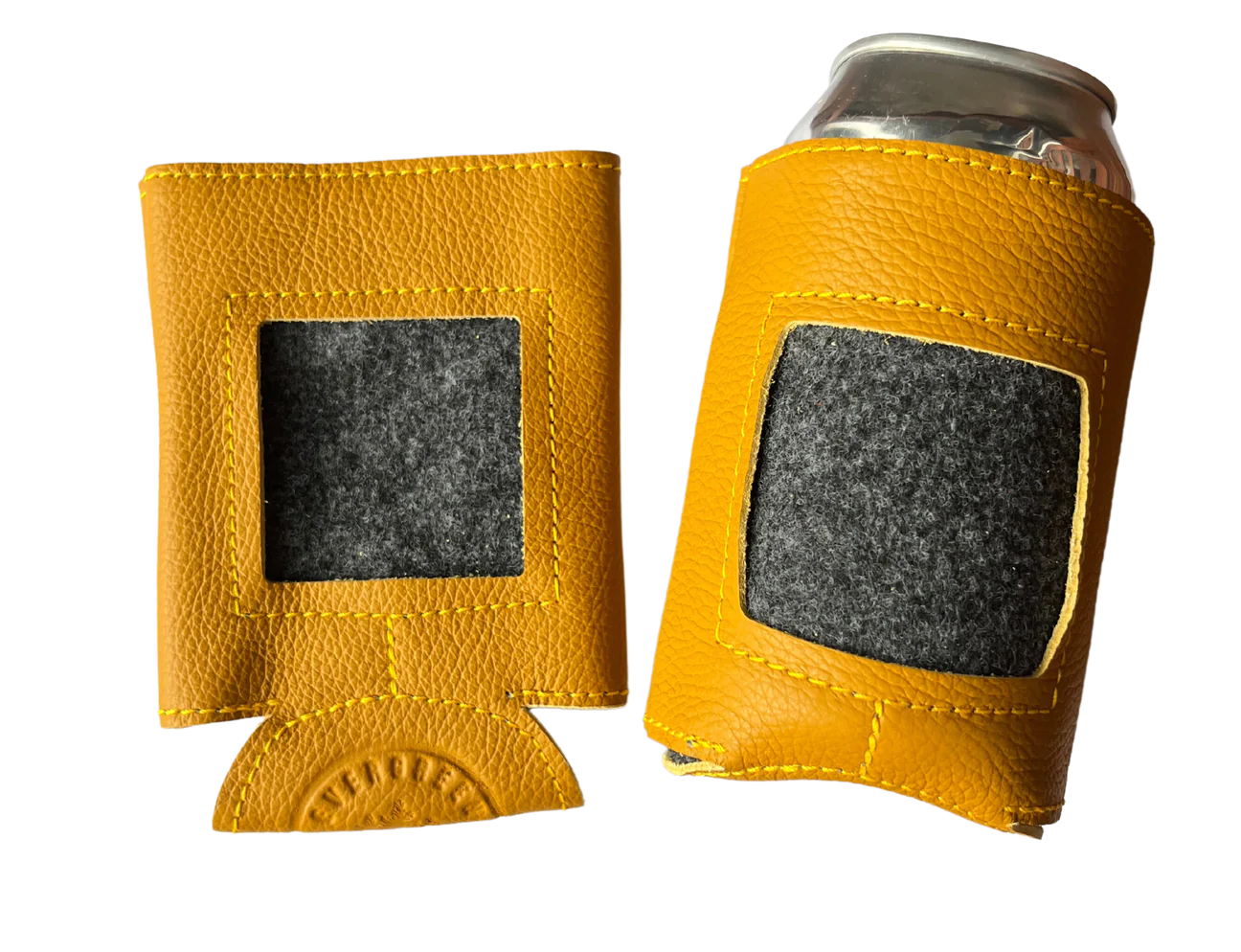 Self-Finishing Leather Cozy - Standard Can