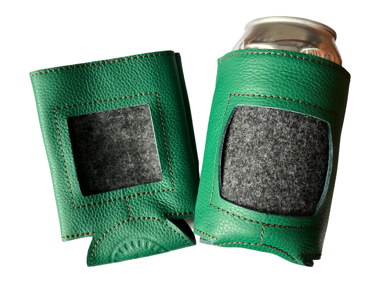 Self-Finishing Leather Cozy - Standard Can