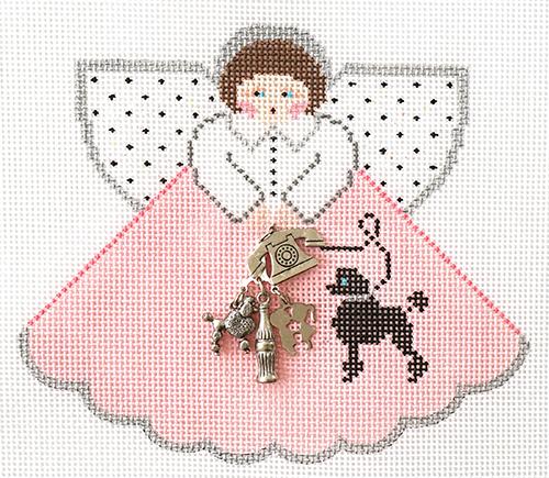 PP996AT - Angel: 50s Poodle Skirt (Pink)