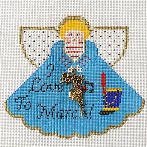 PP996BZ - Angel: I Love to March (Blue)