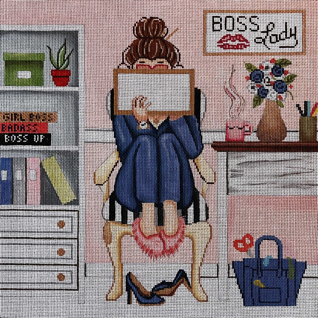 GE-P346 - Boss Lady Stitching Girl