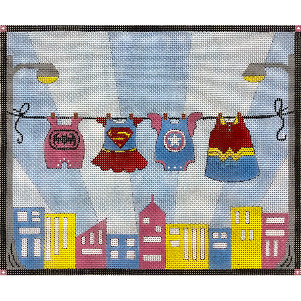 AP 3774 - Girls Superhero Clothesline Ann