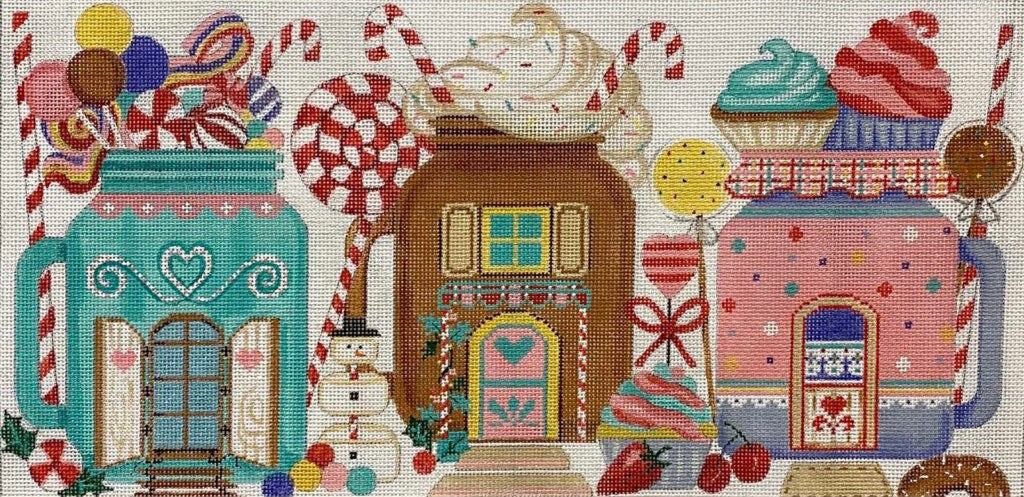 AP 4256 - Mason Jars Christmas Houses