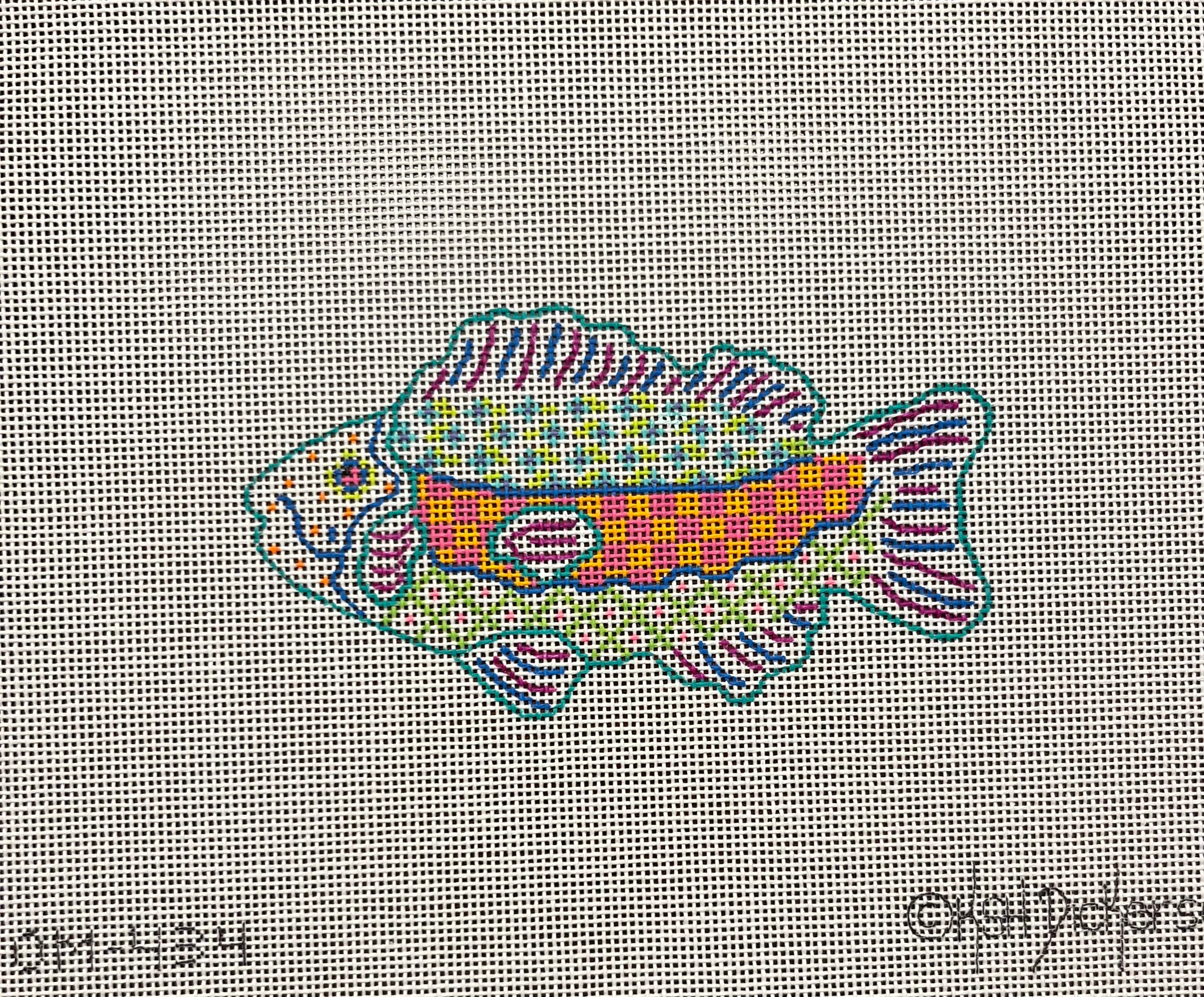 OM-434 - Mini Funky Fish #2 (left facing)