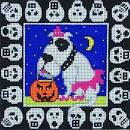 22029 - Dog with Skulls