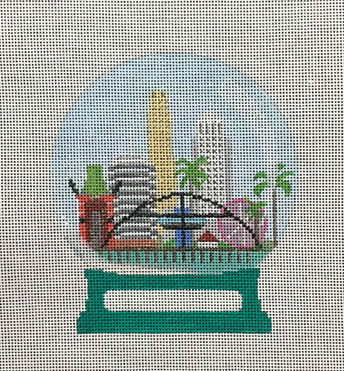 AL-078 - Los Angeles Snow Globe