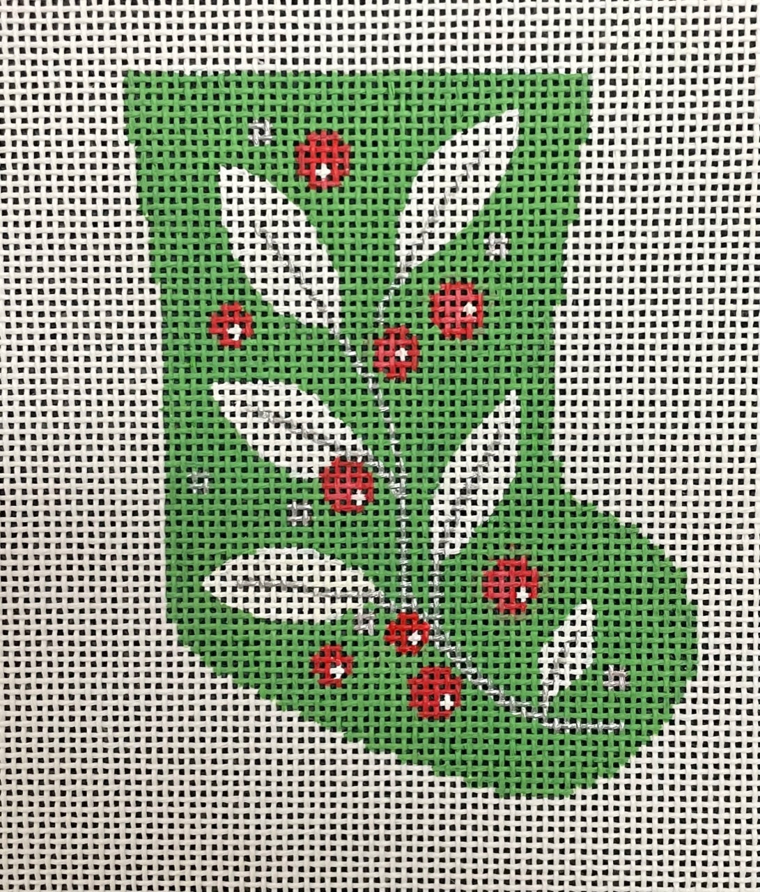 AL-087 - Mistletoe Mini Stocking