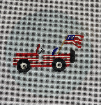 O-07 - Patriotic Jeep