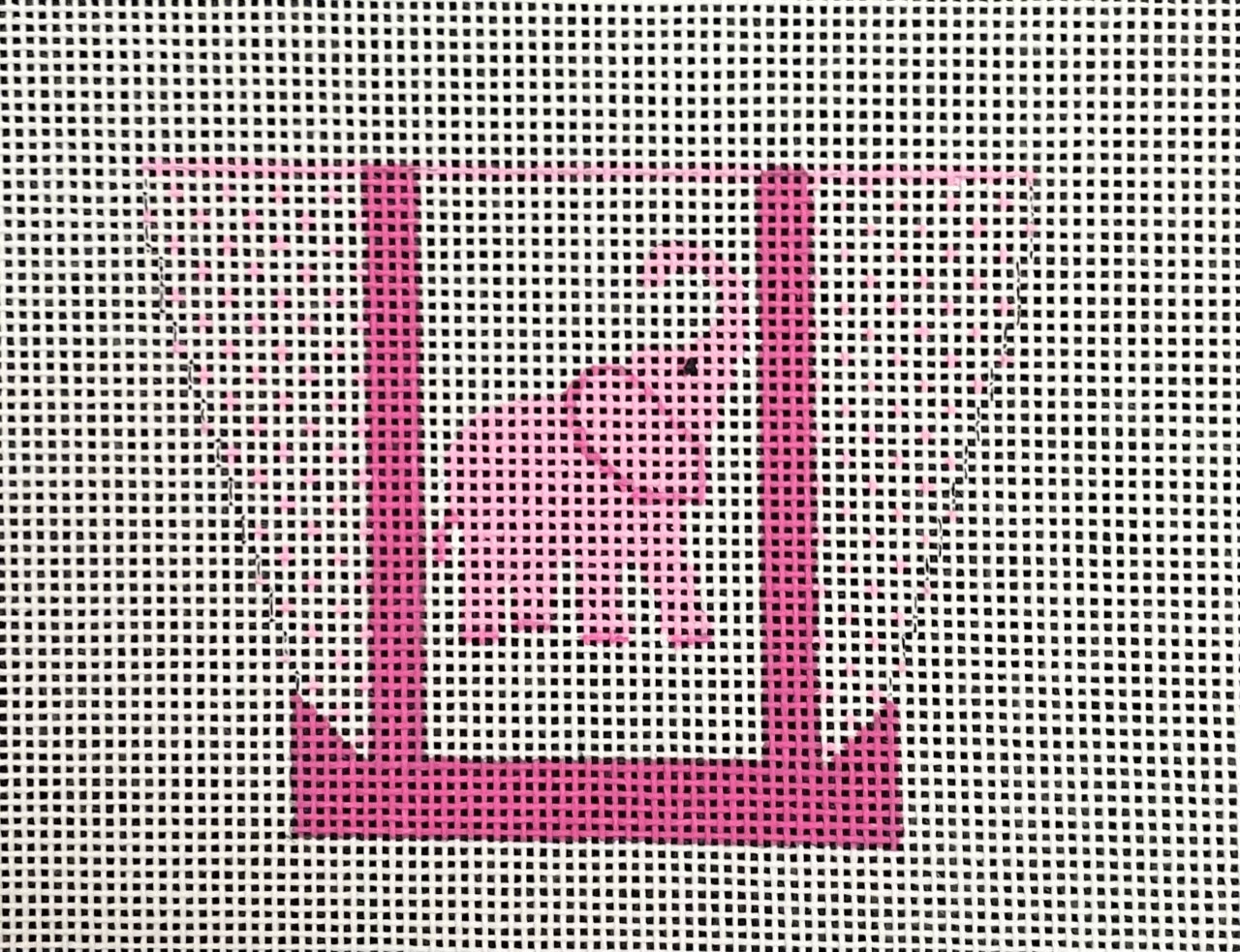 T-21 - Pink Elephant Tote Bag