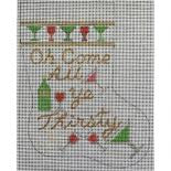 OR34 - Oh Come All Ye Thirsty Mini Stocking