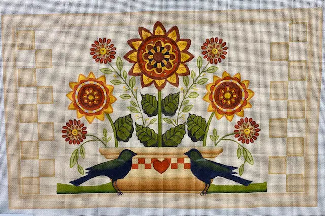 AA-05 - Crows with Flowers