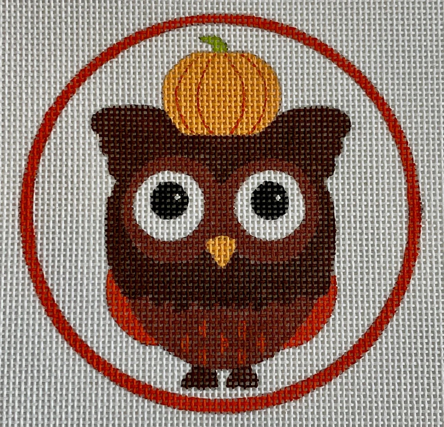 EJ-29C - Owl Pumpkin on Head