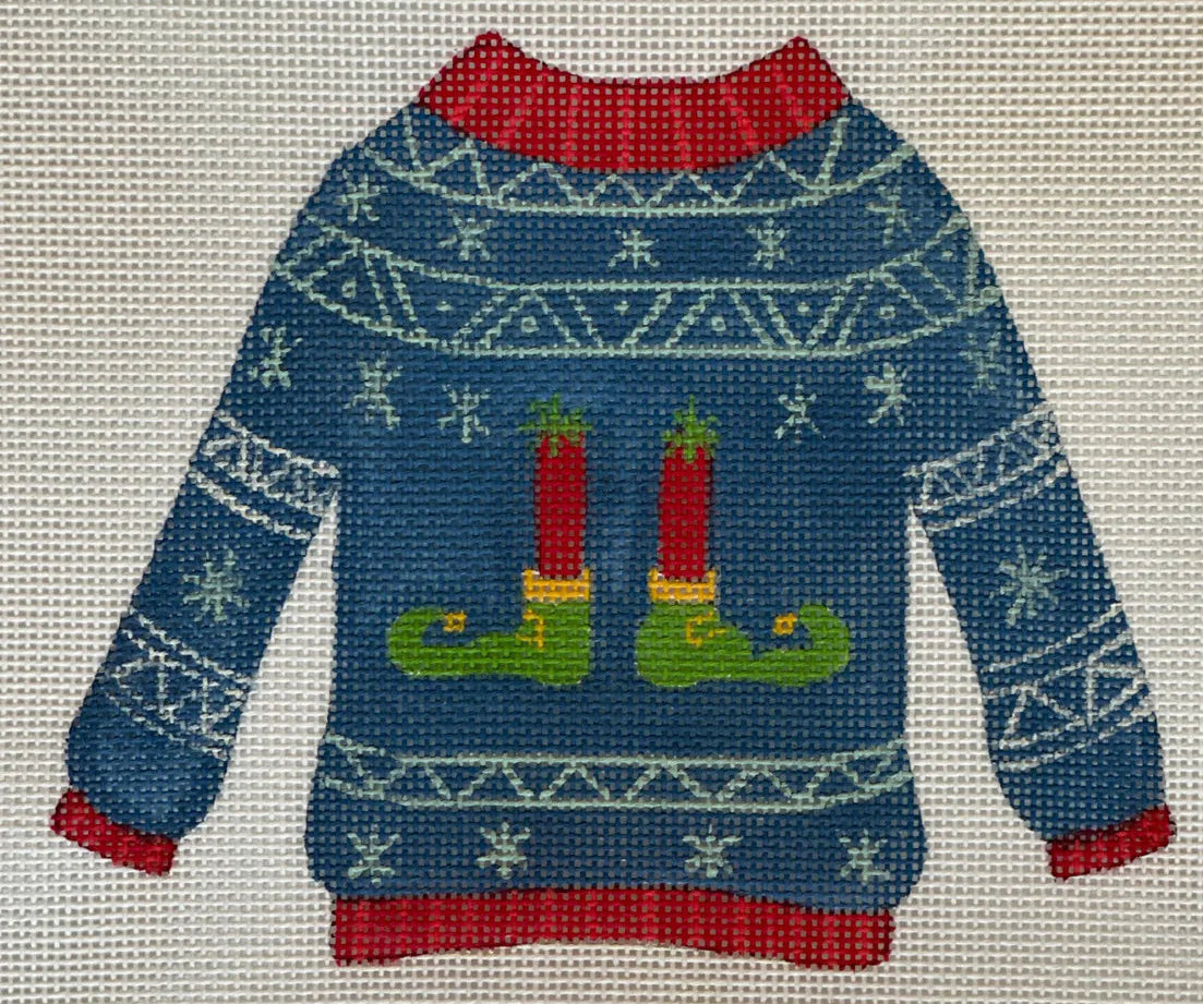 EJ-39J - Elf Feet Sweater