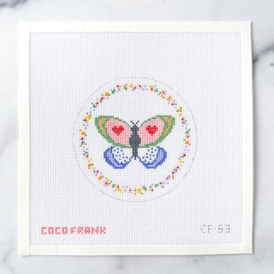 CF53 - Love Bug Butterfly Round