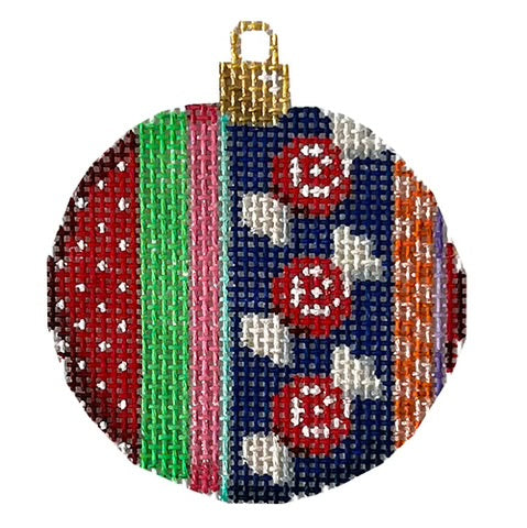 AT CT1480B - Swirl Candy Jolly Stripe Mini Ball