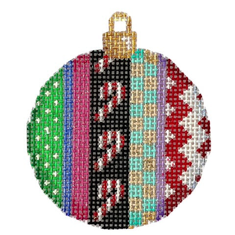 AT CT1495 - Candy Cane Patterns Mini Ball