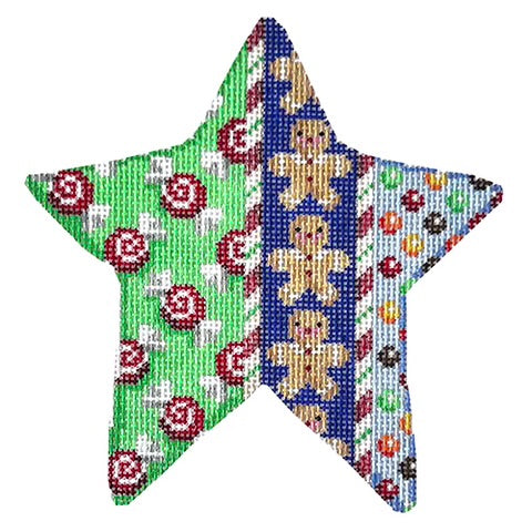 AT CT1705 - Swirl Candy and Gingerbread Star