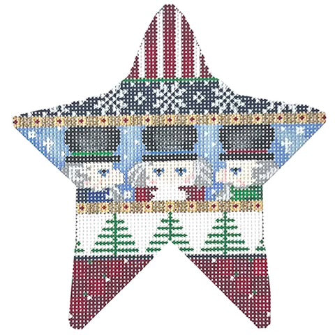 AT CT1710 - Nutcracker and Snowflake Star