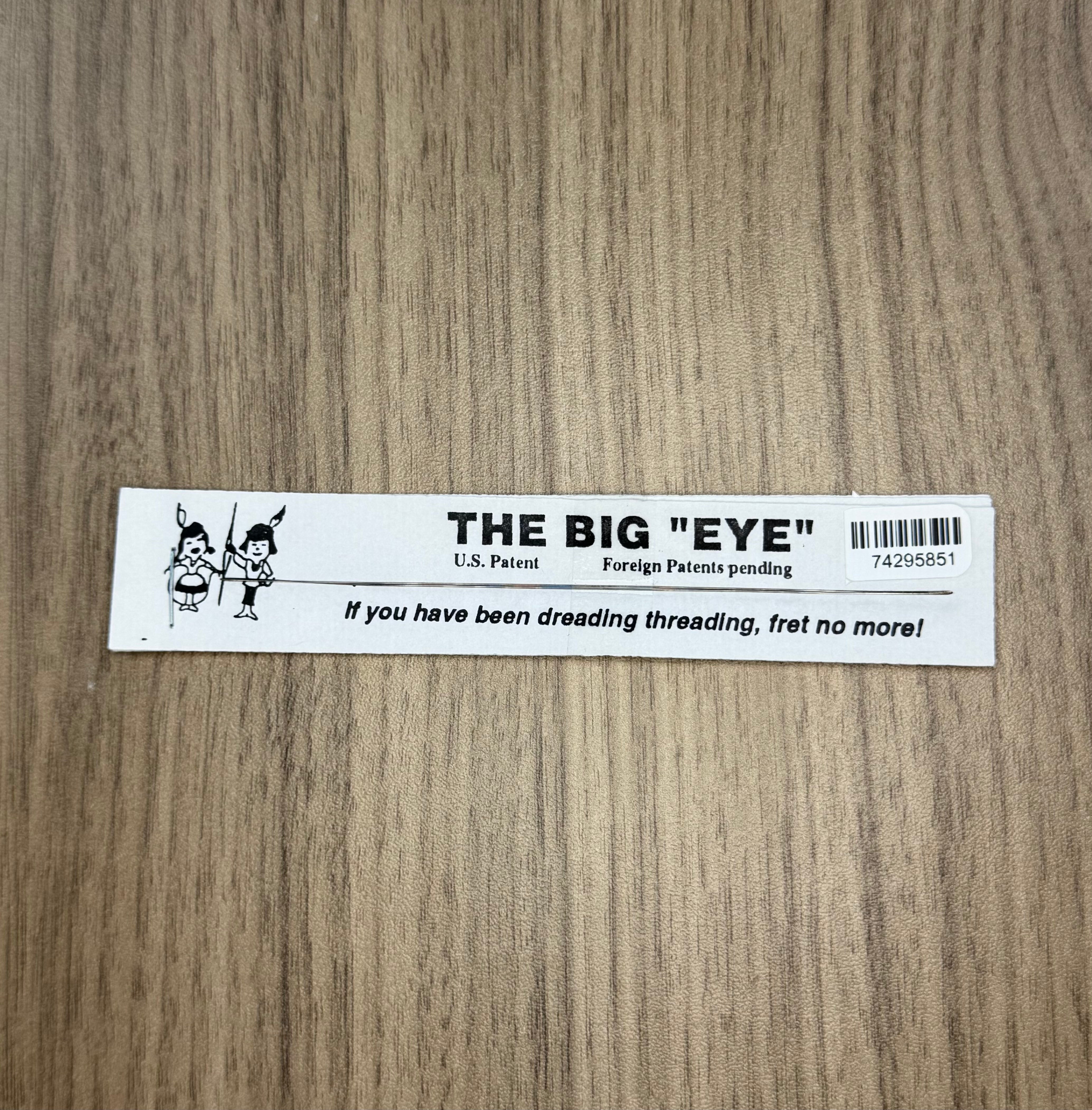 The Bead Smith Big "Eye" Beading Needle