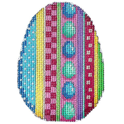 AT EG323 - Eggs Hop Stripe Egg