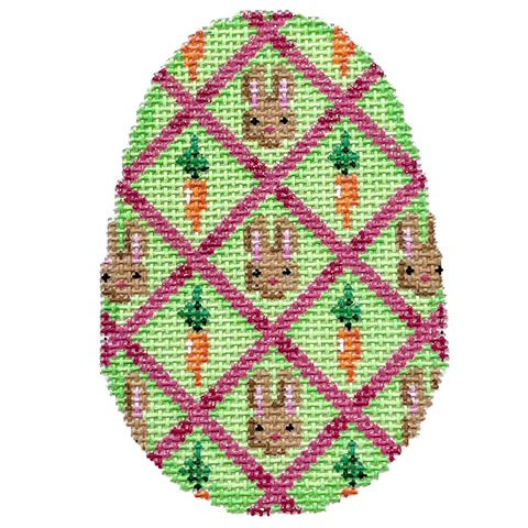 AT EG334 - Bunnies in Lattice Egg