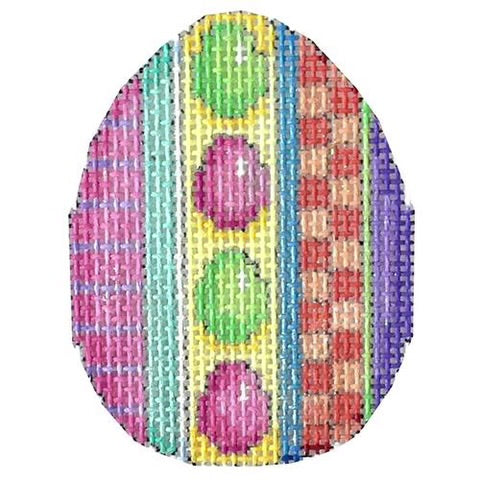 AT EG619 - Eggs Hop Stripe Mini Egg