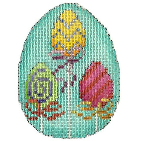 AT EG623 - Three Eggs on Sticks Mini Egg