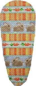 AT EM123 - Bunnies Carrots Striped Carrot