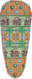 AT EM126 - Dots Bunnies Plaid Carrot