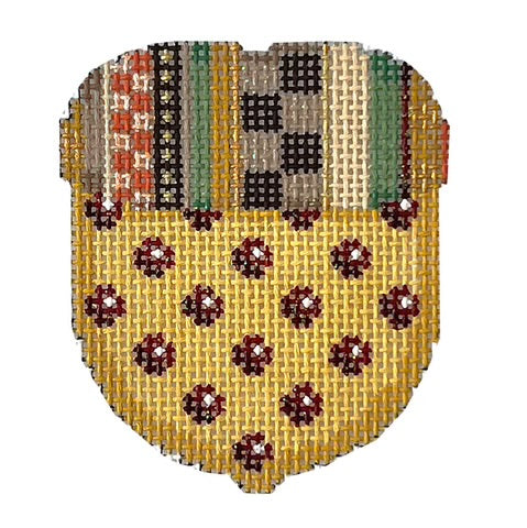 AT EM317 - Stripe Cap Red Dot Mini Acorn