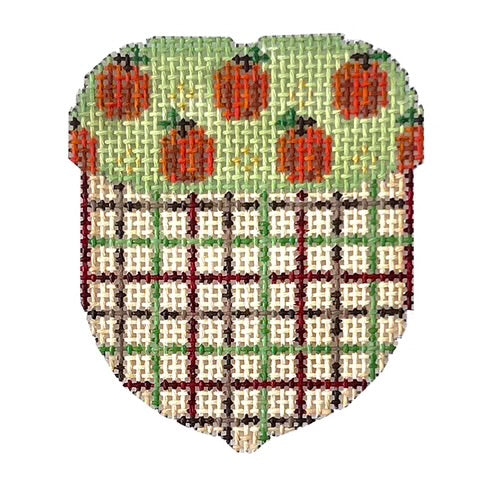 AT EM319 - Pumpkin Cap Tattersall Mini Acorn