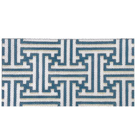 AT IS601U - Blue White Fretwork Insert