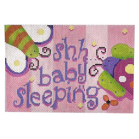 AT KC159 - Girls Stuff Sleeping Sign