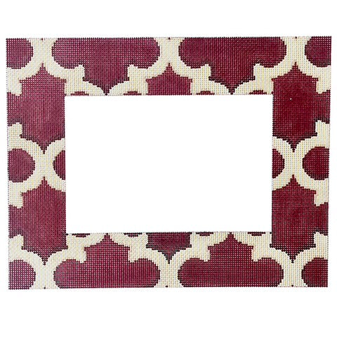 AT PF280R - Red Camel Quatrefoil Frame