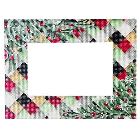 AT PF283 - Christmas Harlequin Frame