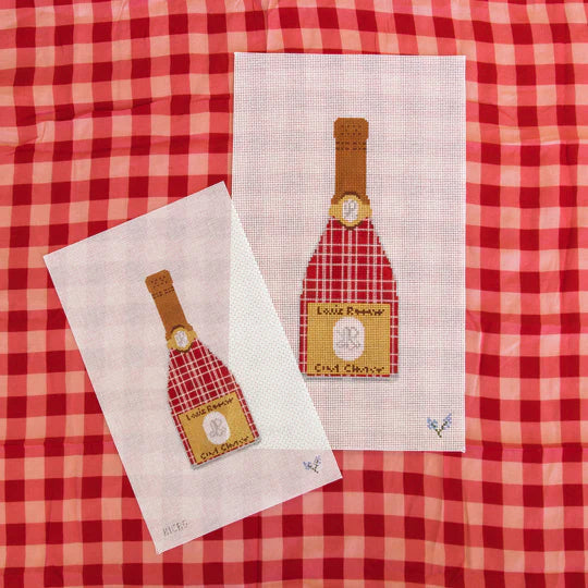 KICR5-13 - Champagne - Pink Red Plaid