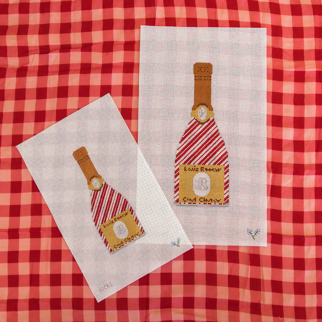 KICR1 - Champagne - Candy Cane Stripes