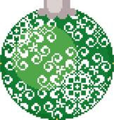 CO30C - Snowflake 3 - Green