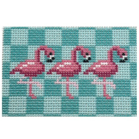 NTG TS057 - Flamingos on Aqua Insert
