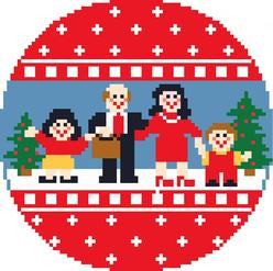CTT2I- Yuppy Famiiy Ornament